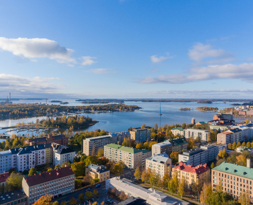 Vasa city autumn Copyright: Vaasan kaupunki/Mikael Matikainen
