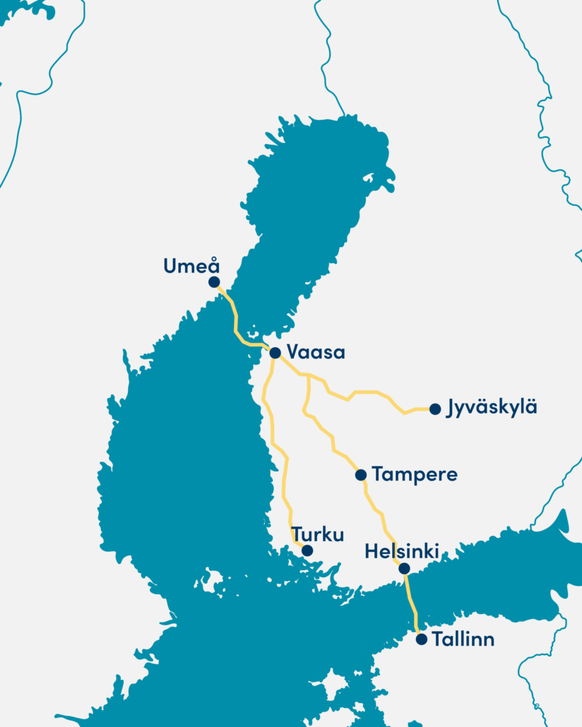 Reach Rally Sweden from Finland and Estonia