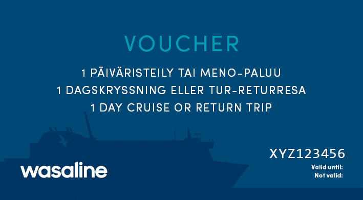 Wasaline voucher