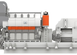 Wärtsilä 8V31DF engine