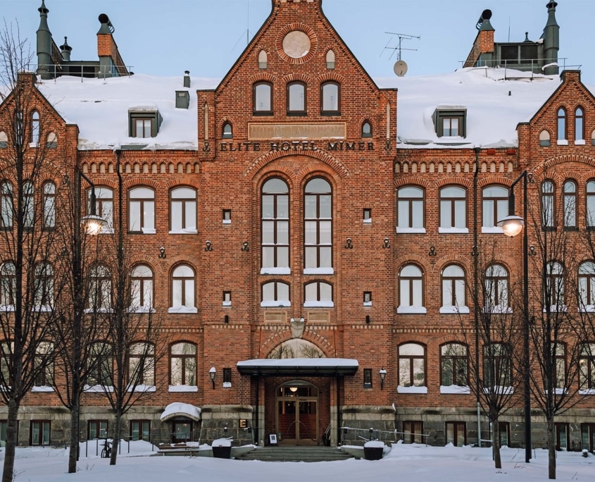 Elite Hotel Mimer Umeå winter