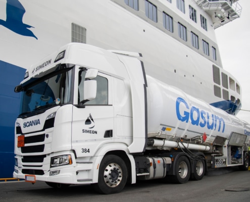 Bunkering of Aurora Botnia