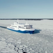Aurora Botnia in icy conditions