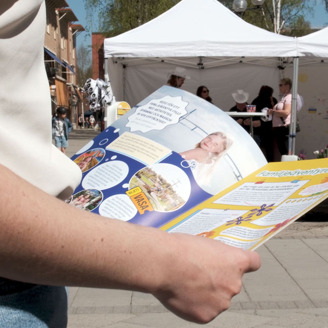 Wasaline event at market square