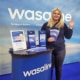 Wasaline staff at a trade fair