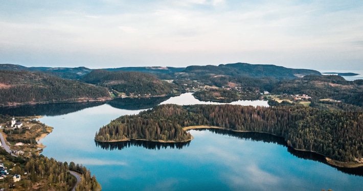 Höga Kusten scenery. Photo by Linda Åkerberg