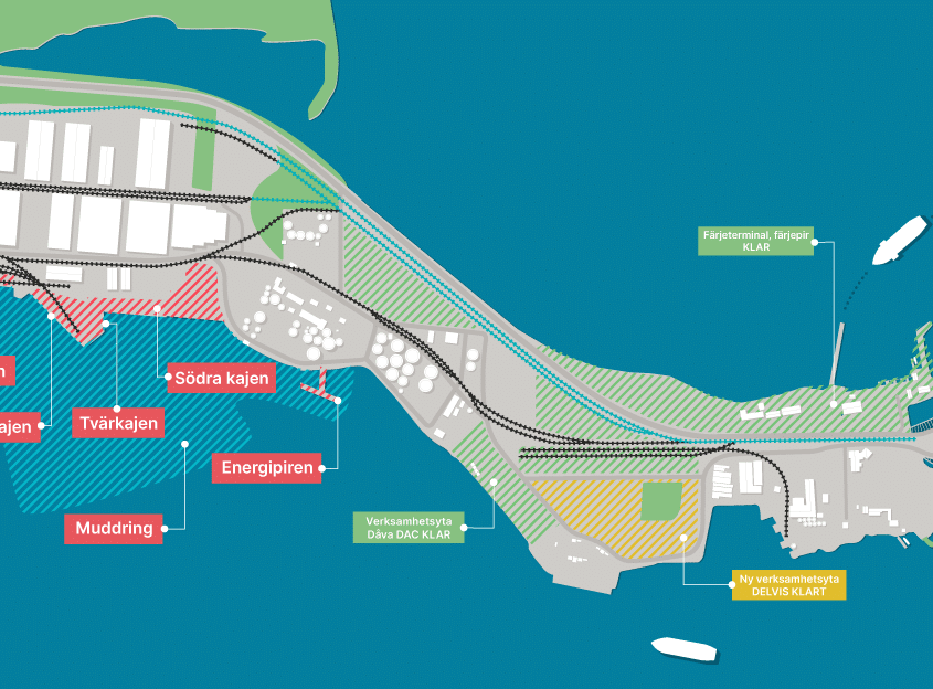 Development projects in the port of Umeå