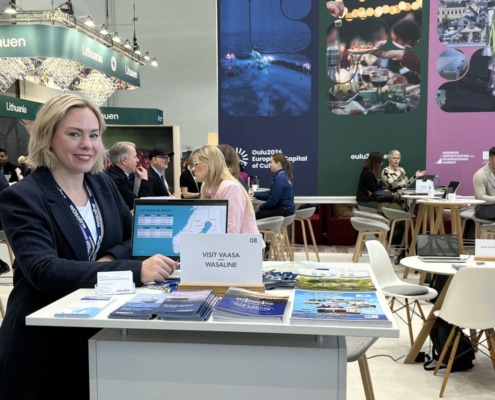 Niina Jansson at ITB Travel Fair