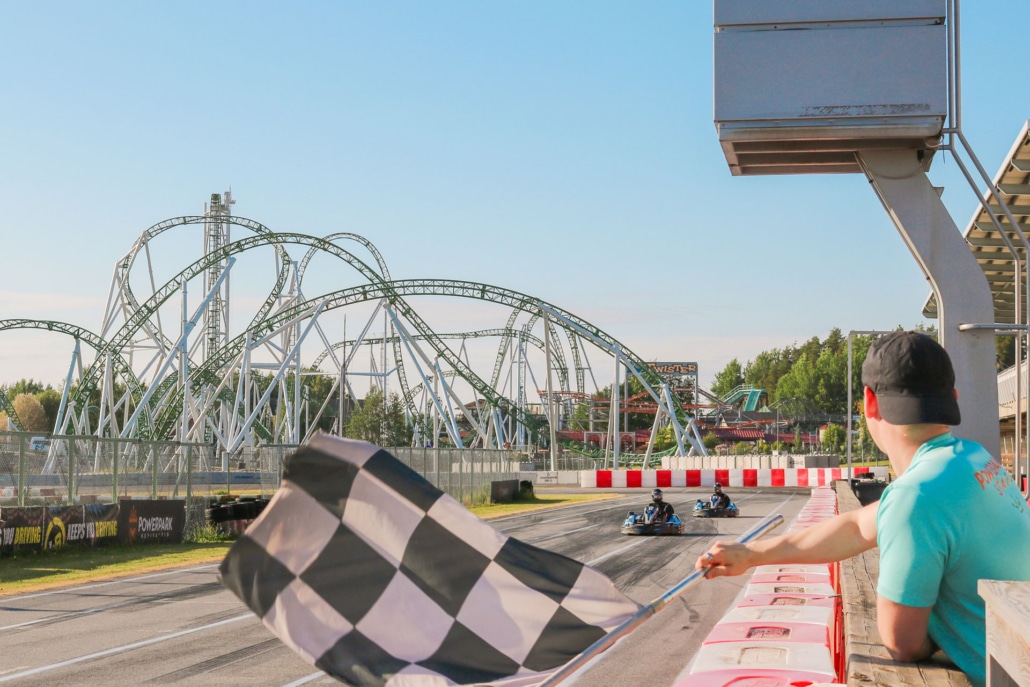 Karting circuit at PowerPark