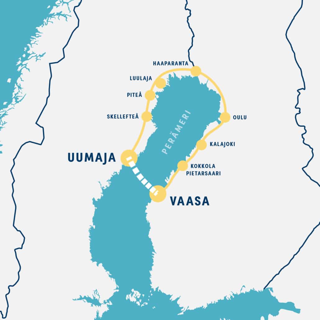 Gulf of Bothnia - northern leg