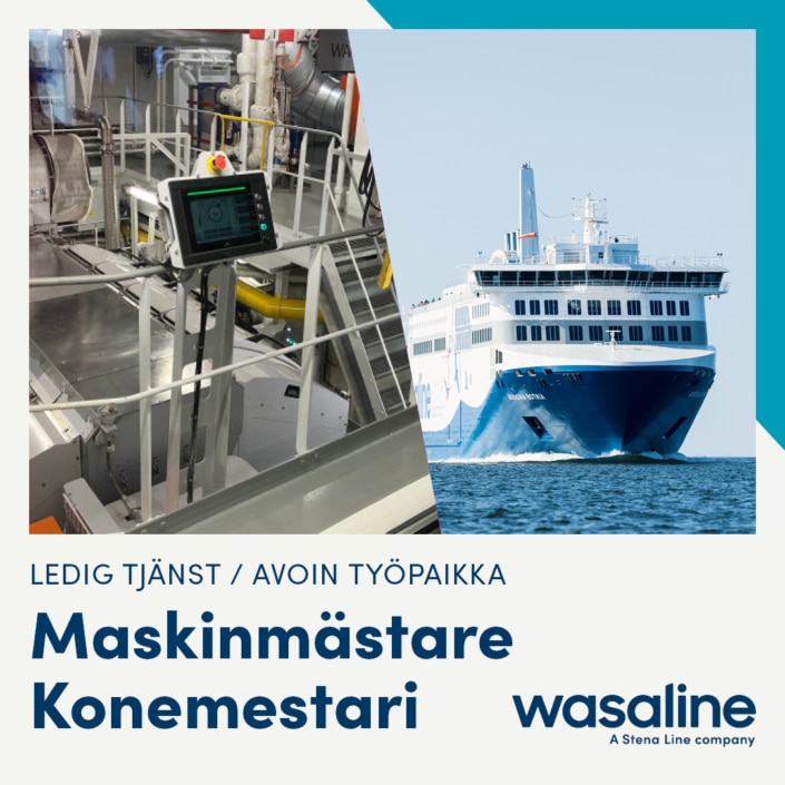 Open position: Maskinmästare, Konemestari