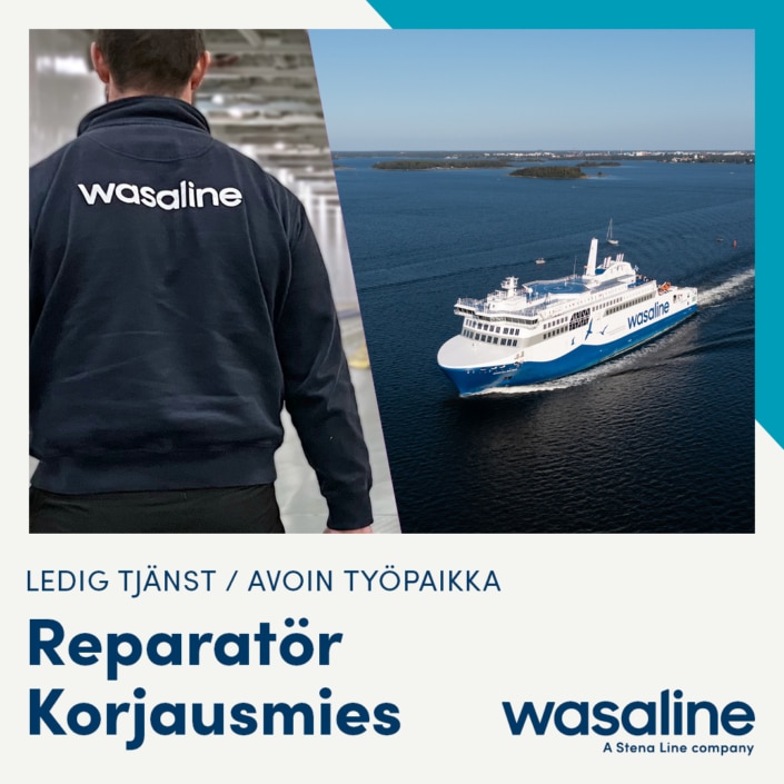 Open position at Wasaline: Repairman