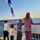 Children on deck aboard Aurora Botnia