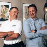 Mikael Styris and Andreas Sanden