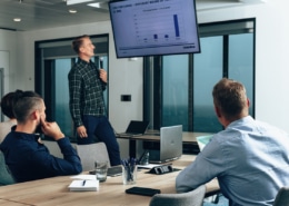 Meeting aboard Aurora Botnia