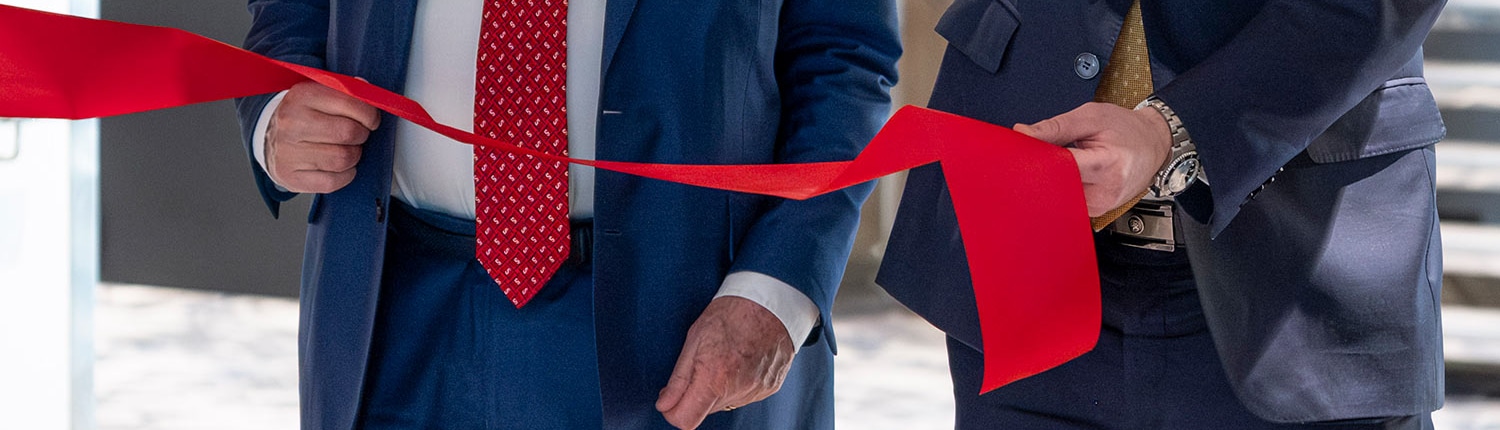 Ribbon-cutting ceremony