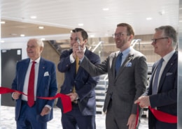 Stena Line ribbon-cutting ceremony at Aurora Botnia