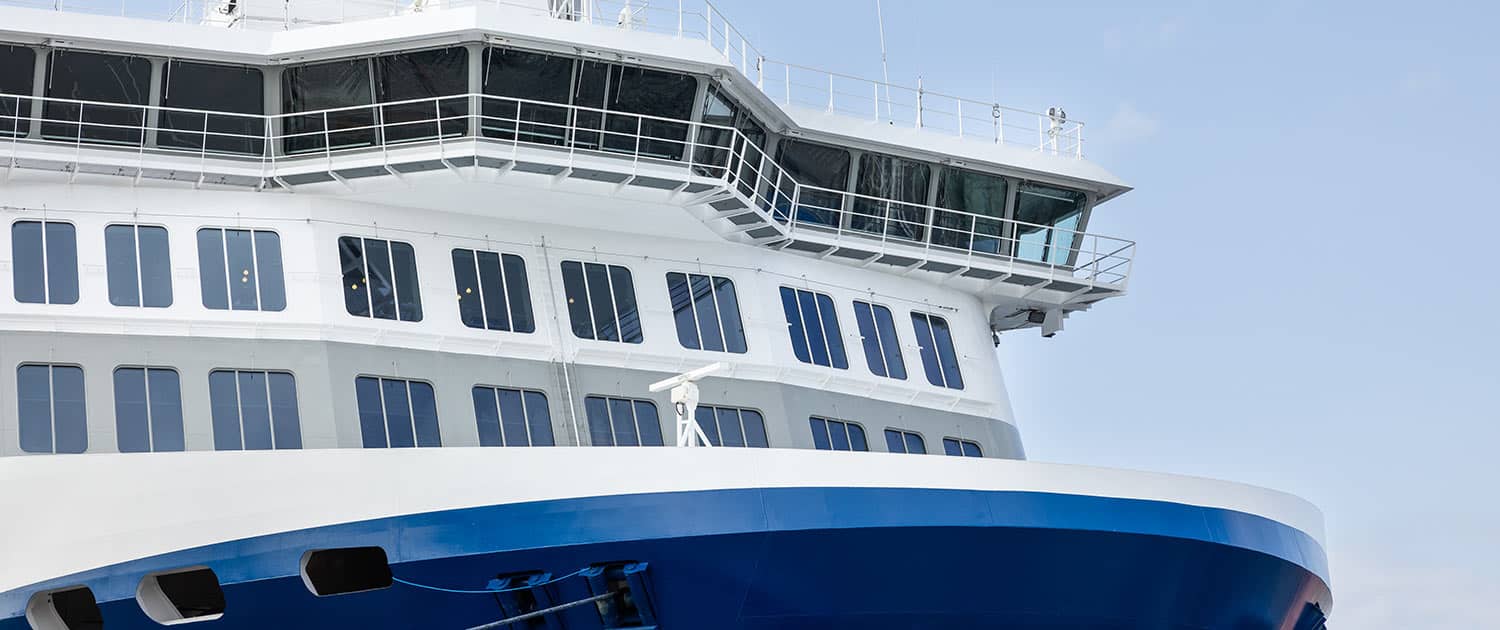 The bridge of Aurora Botnia